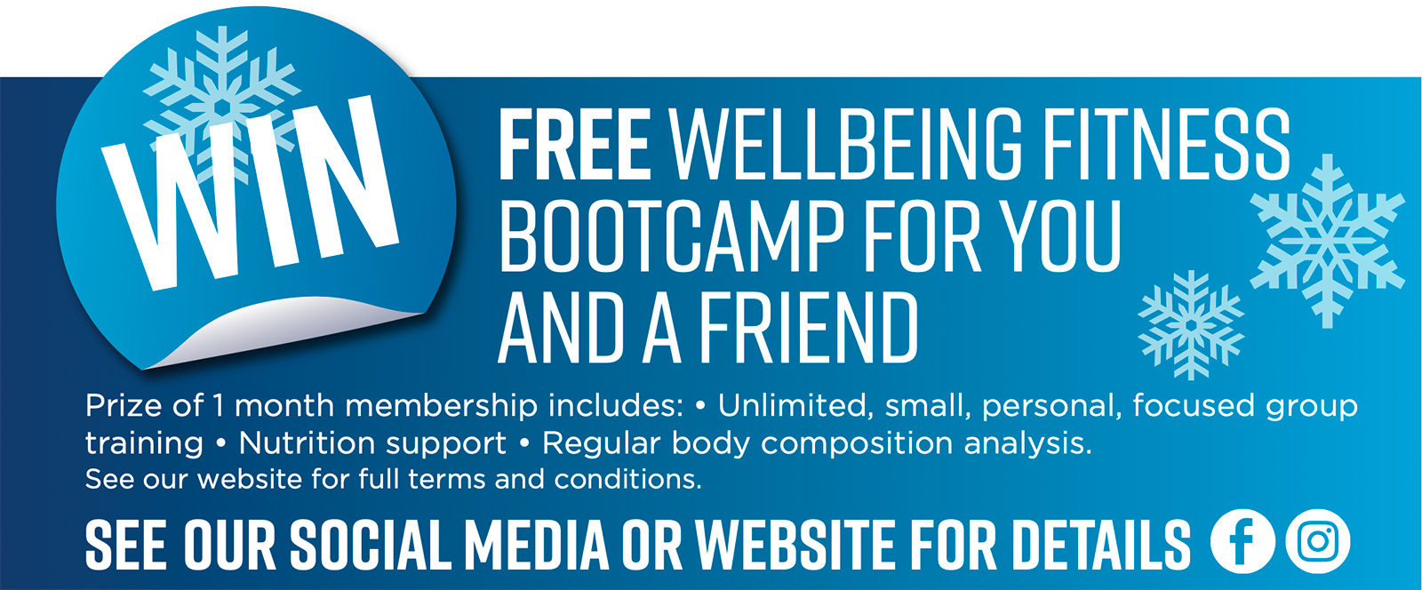 Free Wellbeing Fitness Bootcamp for you and a friend